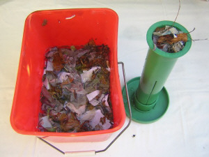 Production of a wet log